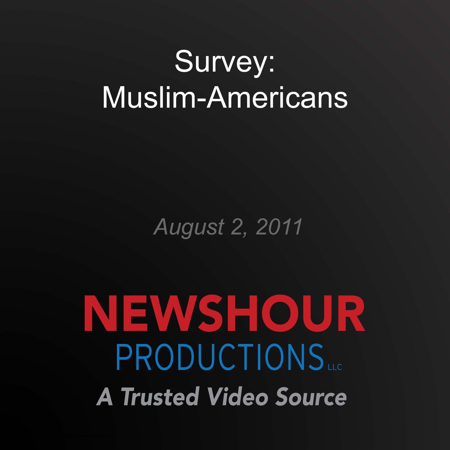 Survey: Muslim-Americans