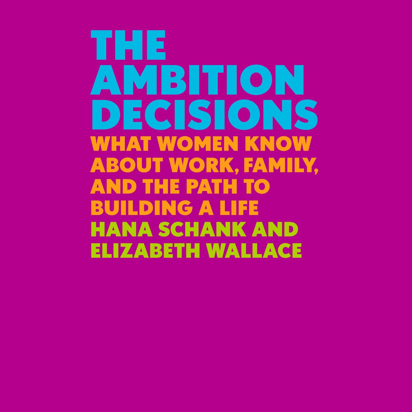 The Ambition Decisions: What Women Know About Work, Family, and the Path to Building a Life