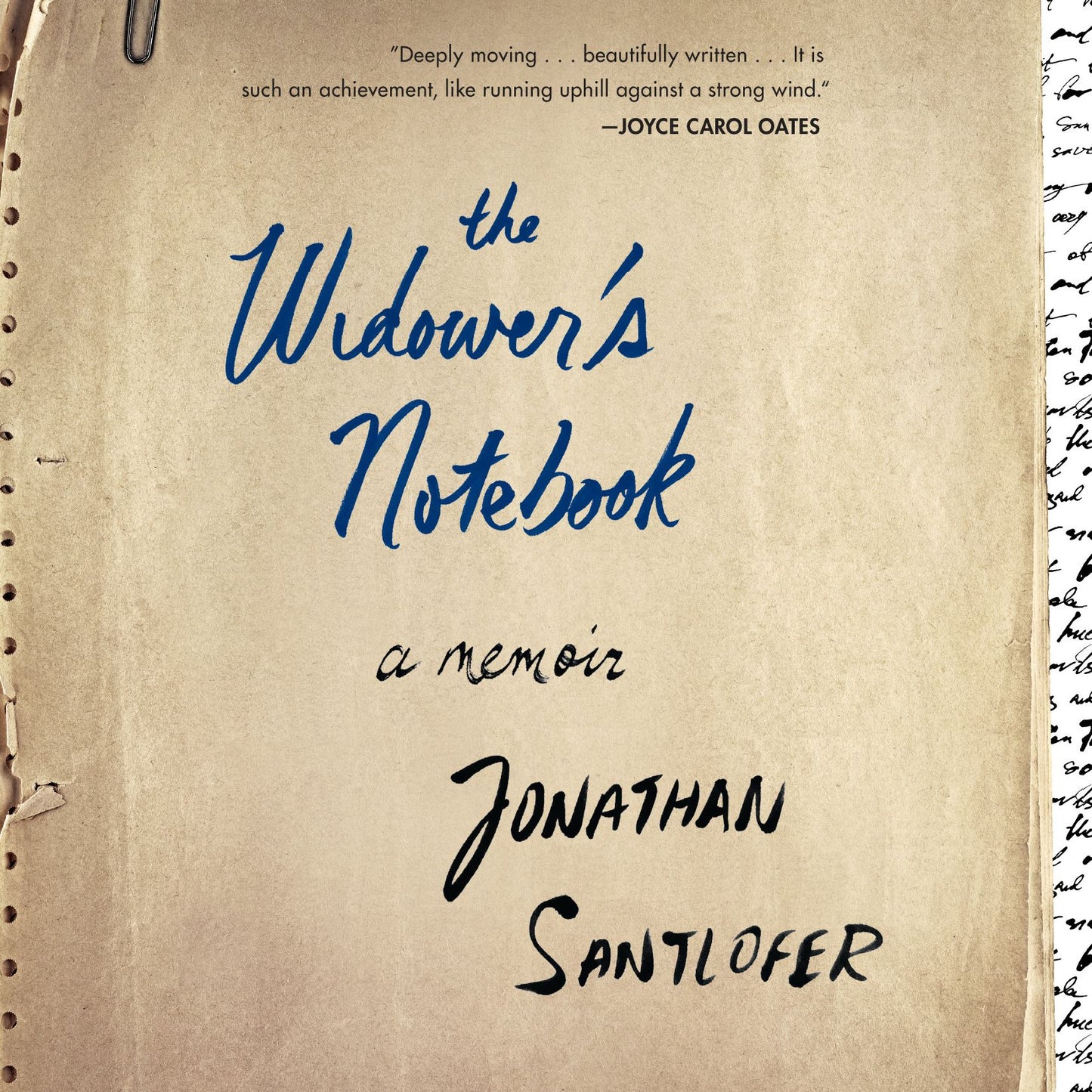 The Widower's Notebook: A Memoir