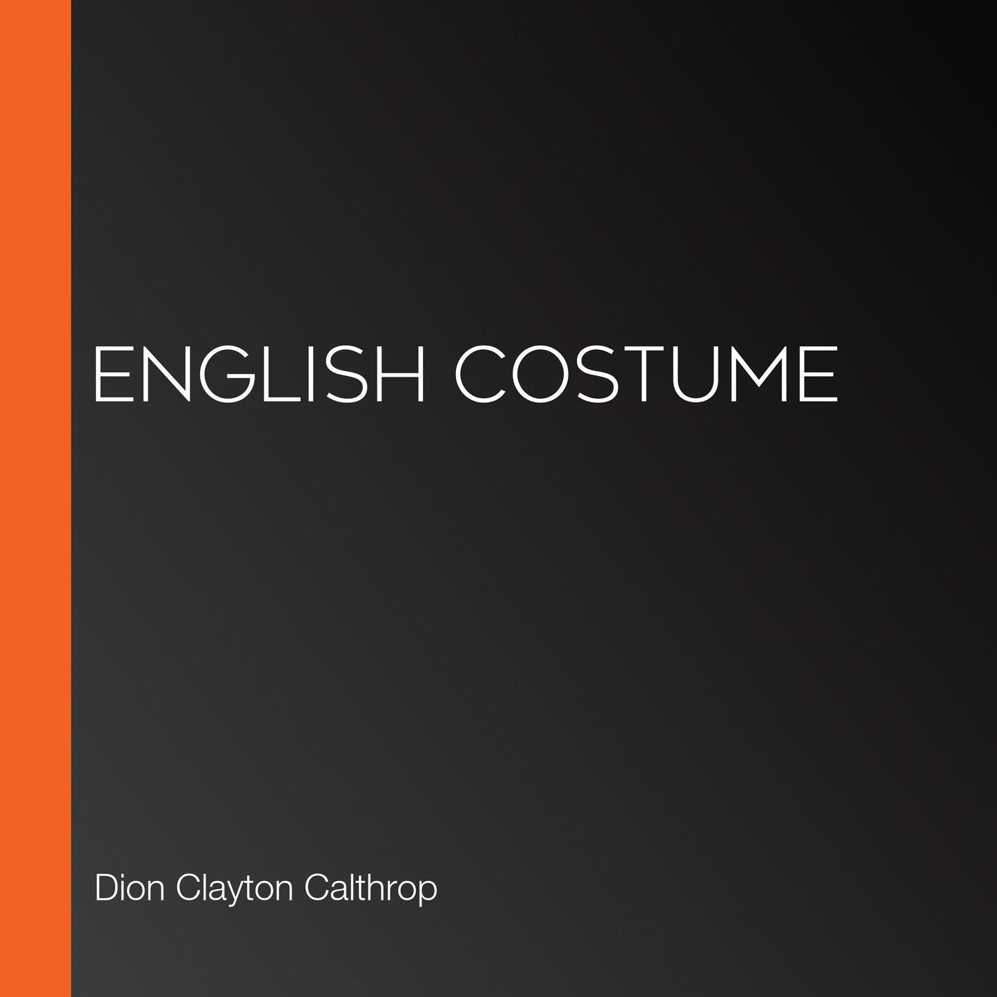 English Costume