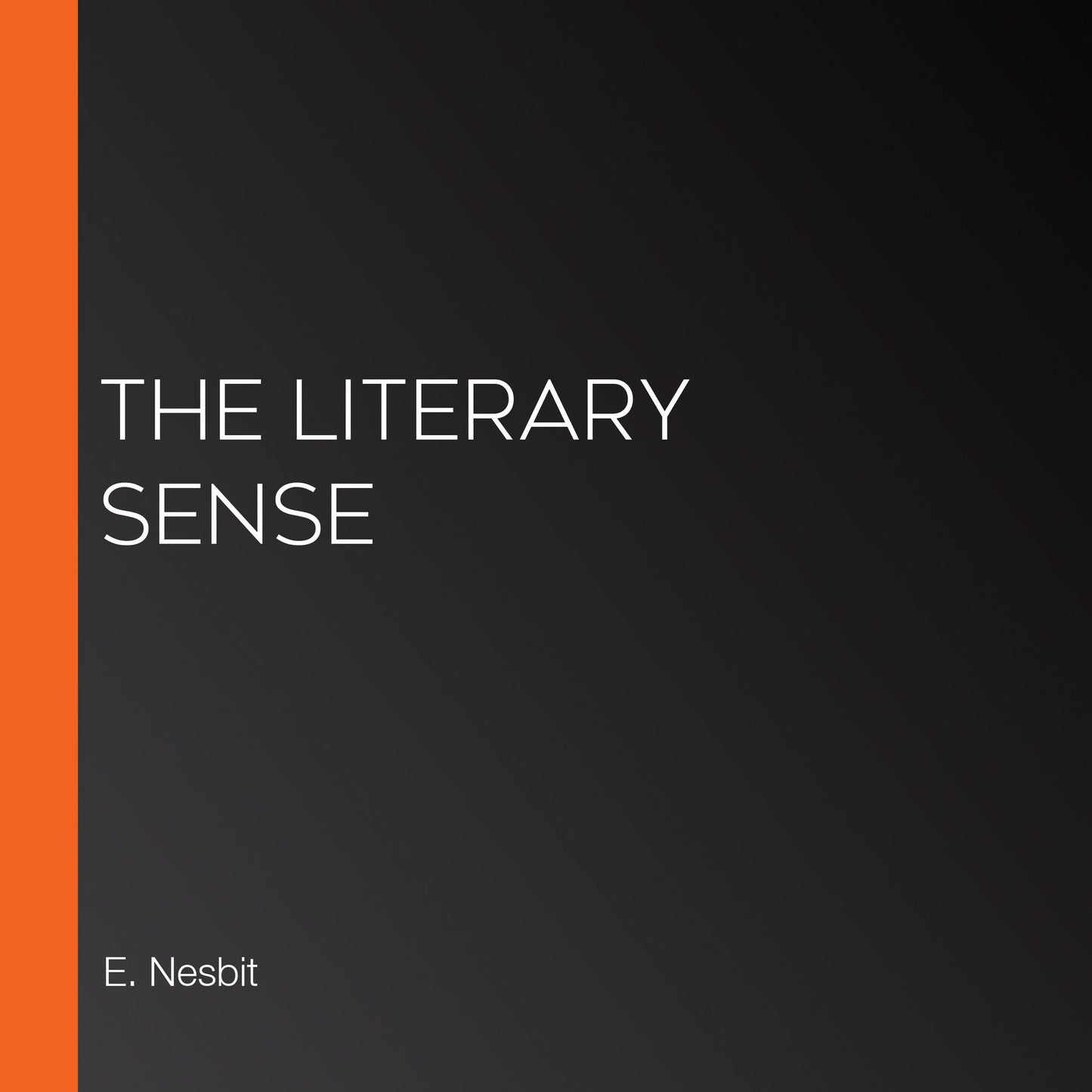 The Literary Sense