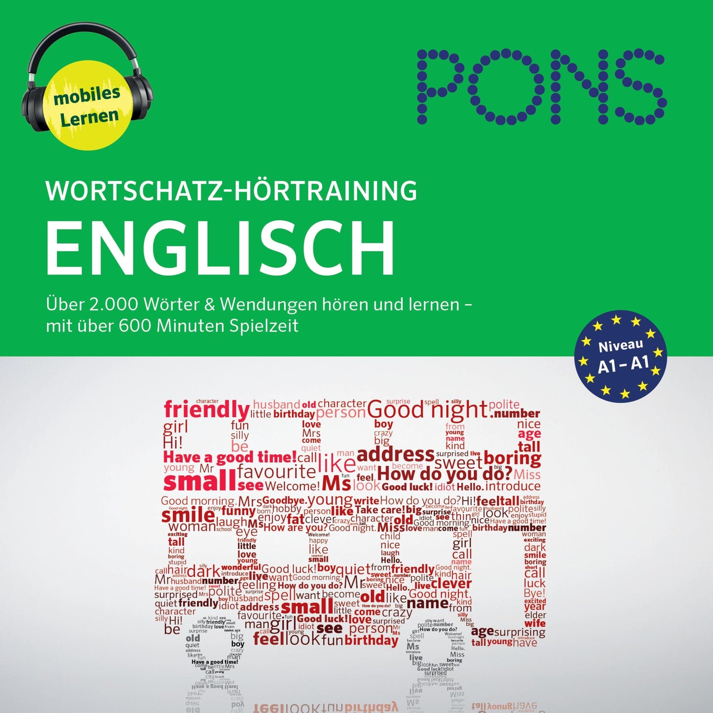 PONS Wortschatz-Hörtraining Englisch : Audio-Vokabeltrainer für Anfänger