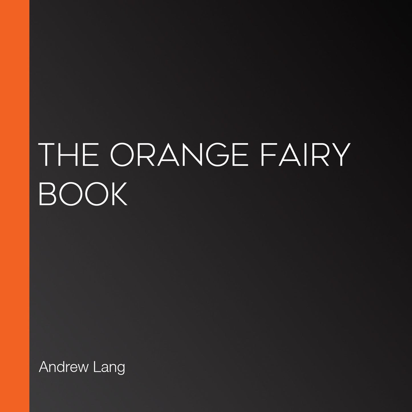 The Orange Fairy Book