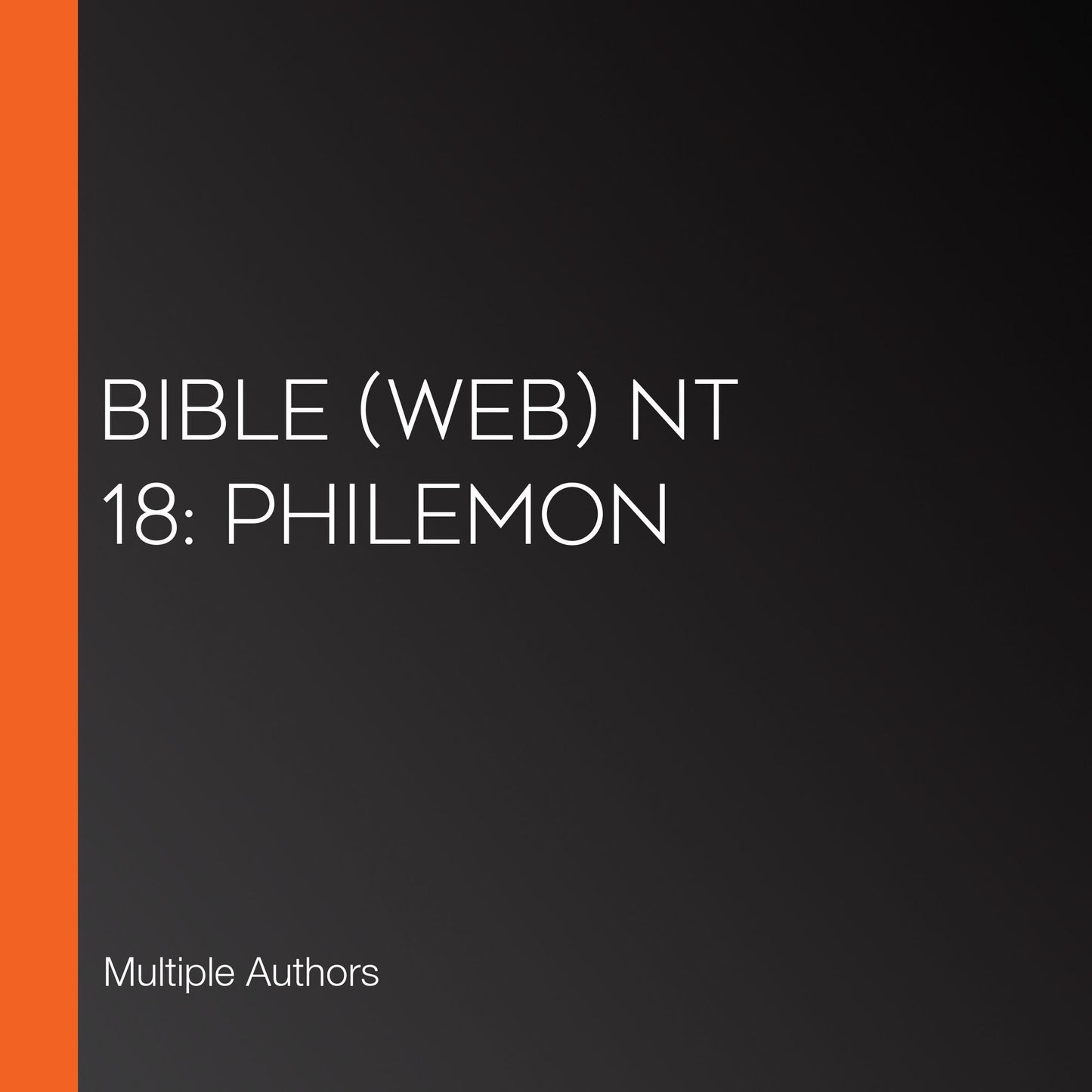 Bible (WEB) NT 18: Philemon
