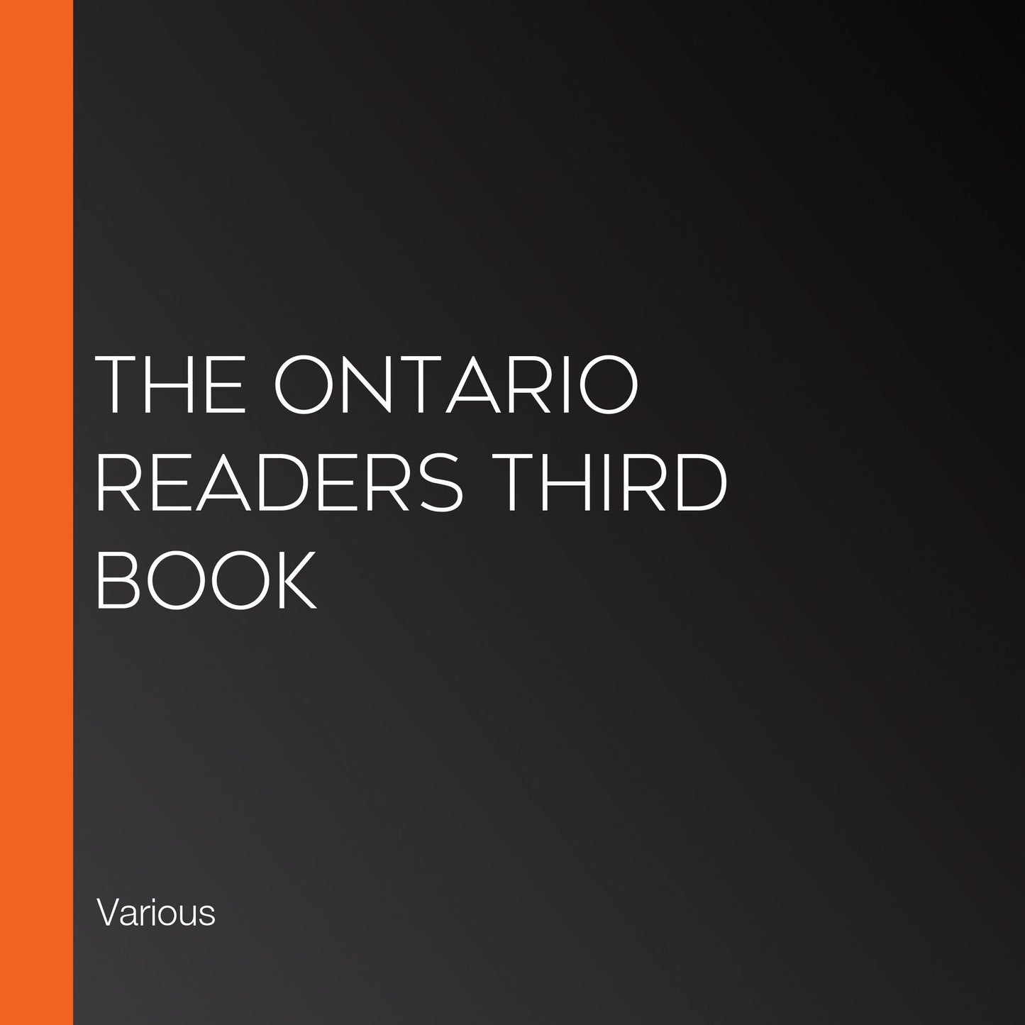 The Ontario Readers Third Book