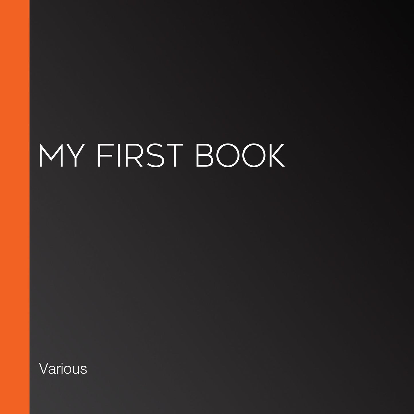 My First Book