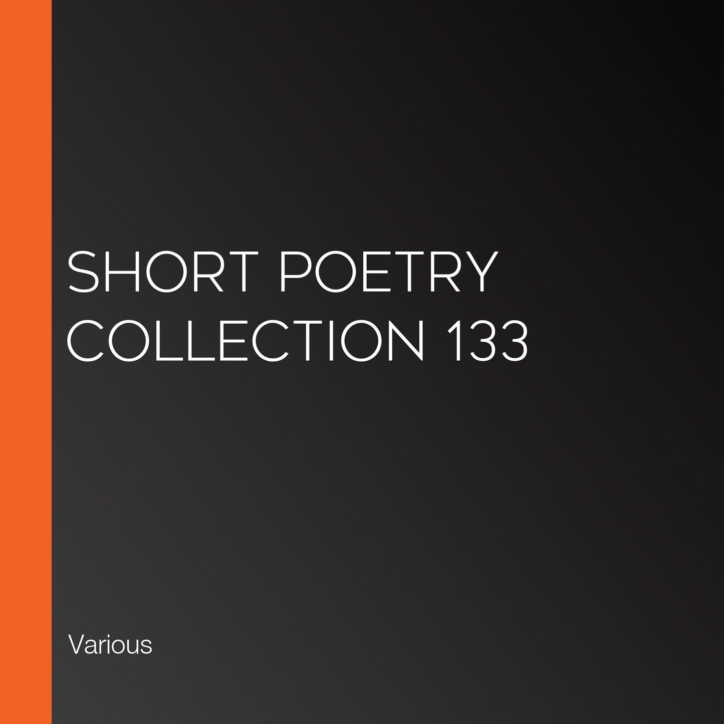 Short Poetry Collection 133