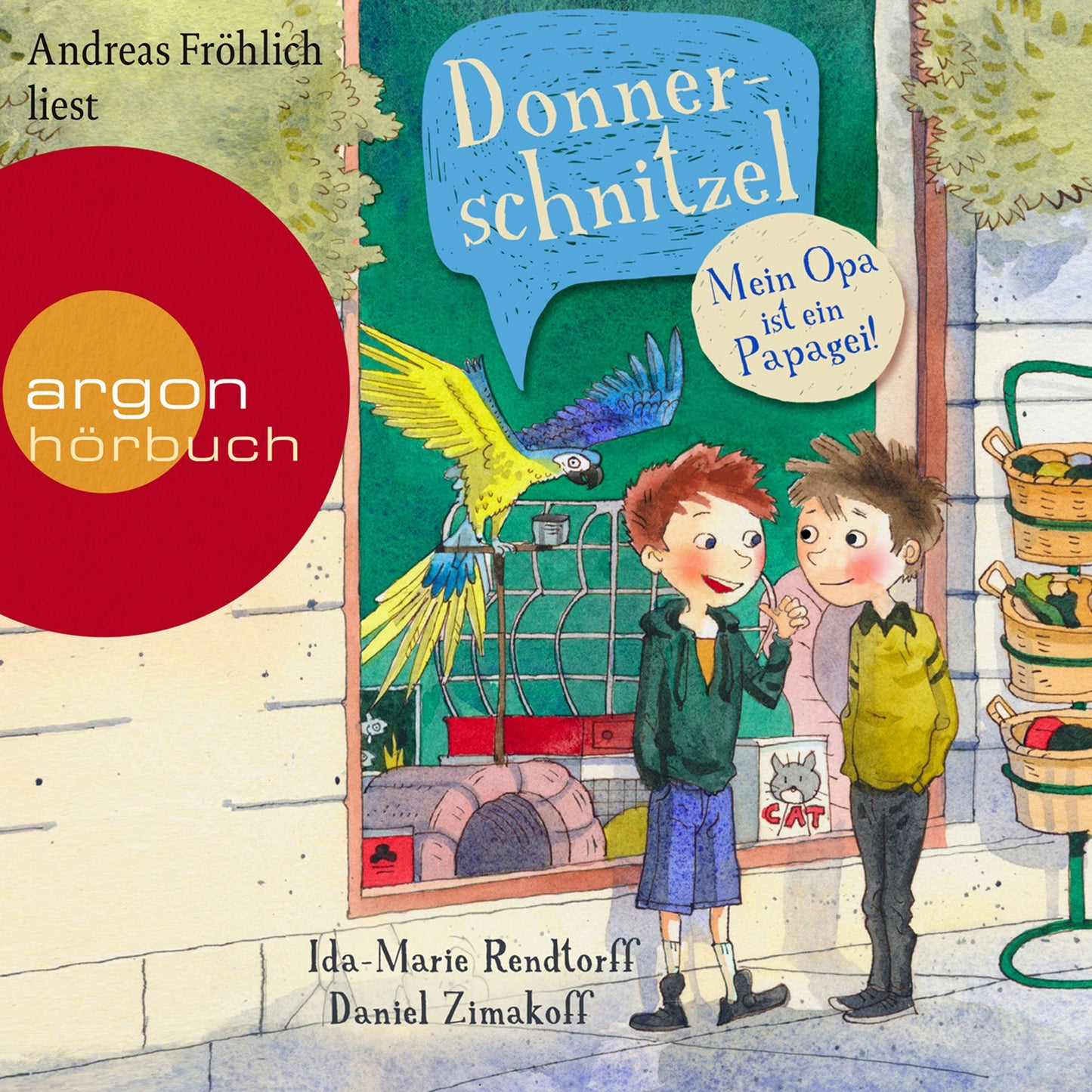 Donnerschnitzel - Mein Opa ist ein Papagei! (Ungekürzte Lesung mit Musik)