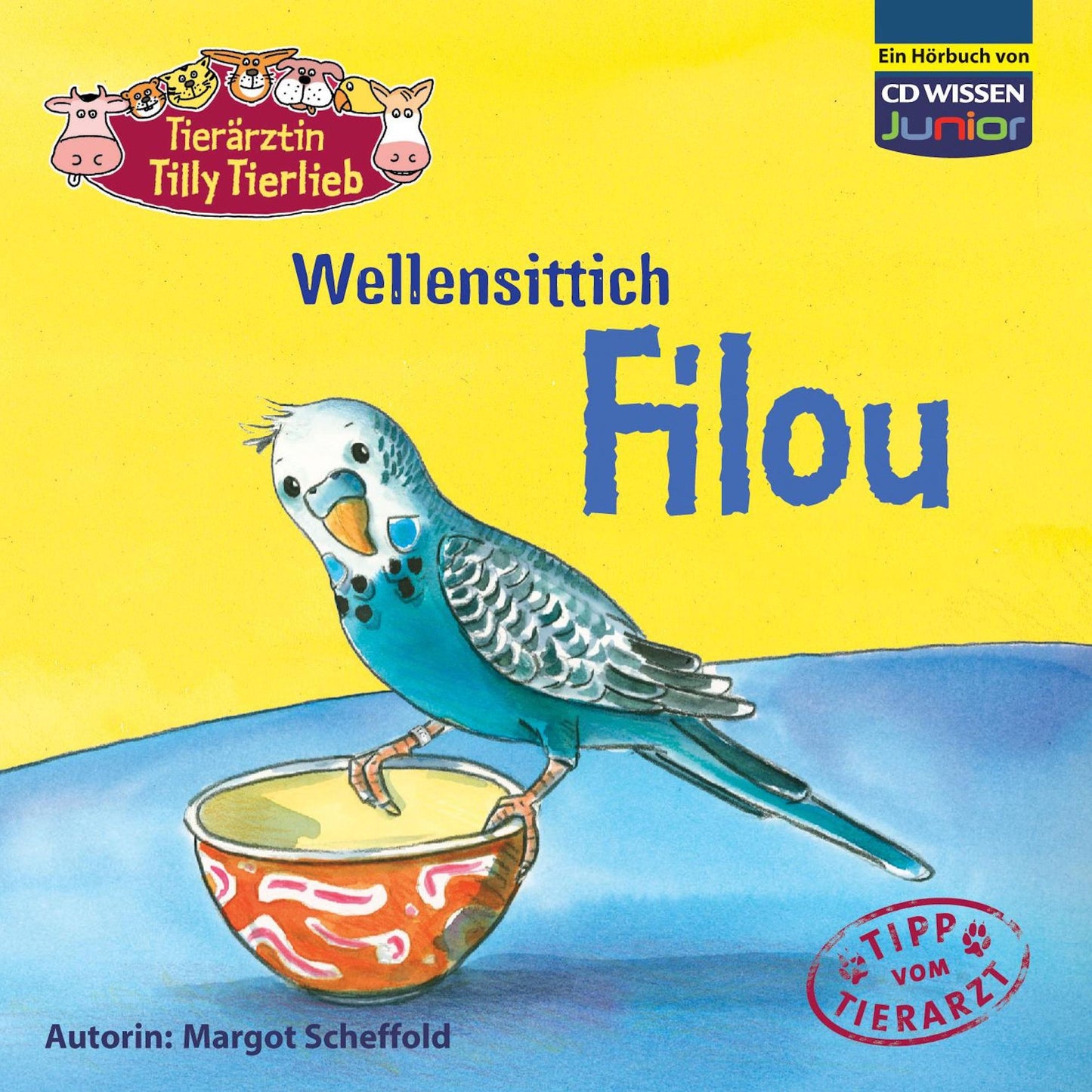Tierärztin Tilly Tierlieb - Wellensittich Filou