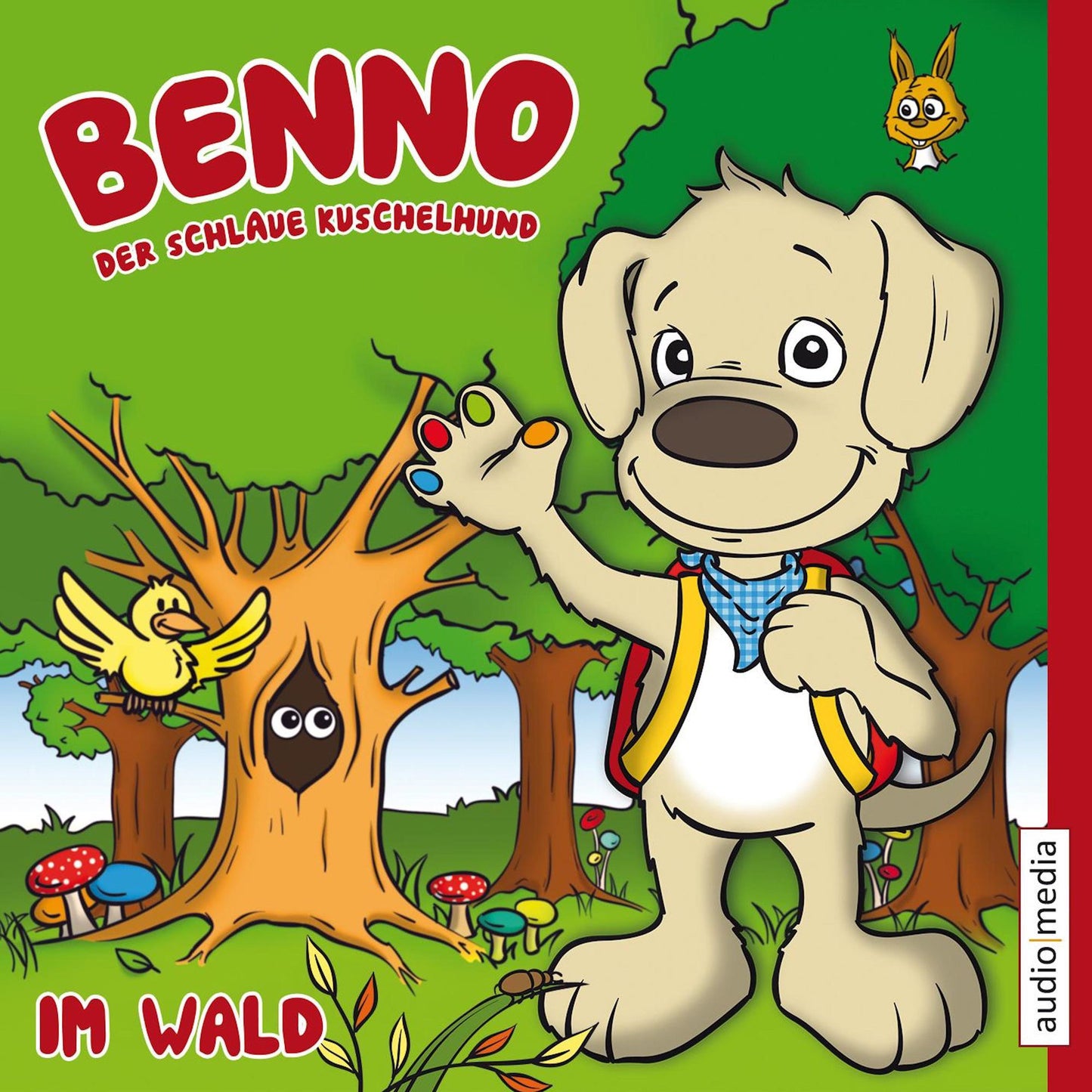 Benno, der schlaue Kuschelhund: Im Wald