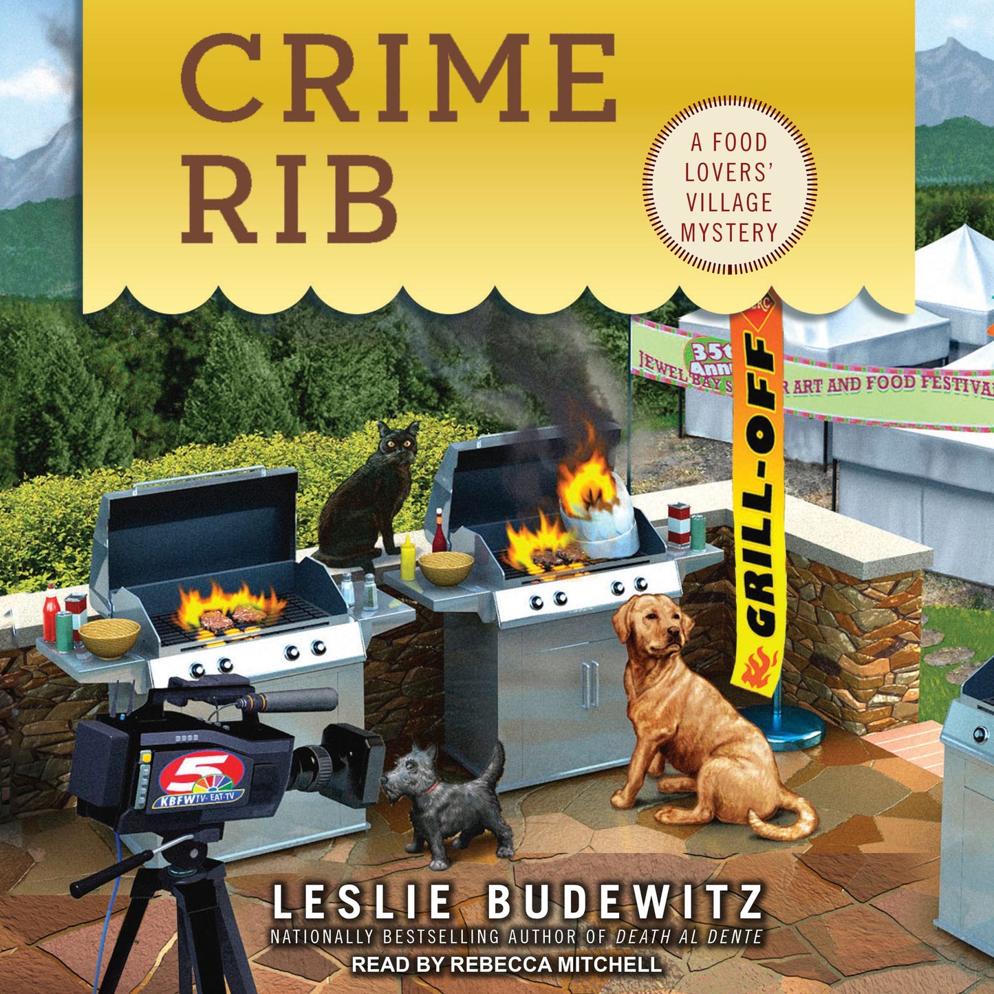 Crime Rib: A Food Lovers' Village Mystery