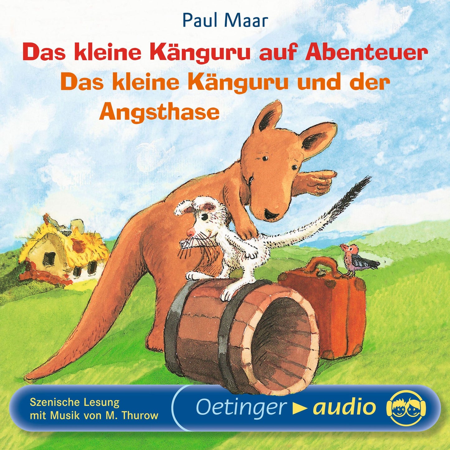 Das kleine Känguru auf Abenteuer / Das kleine Känguru und der Angsthase: Hörspiel (Abridged)