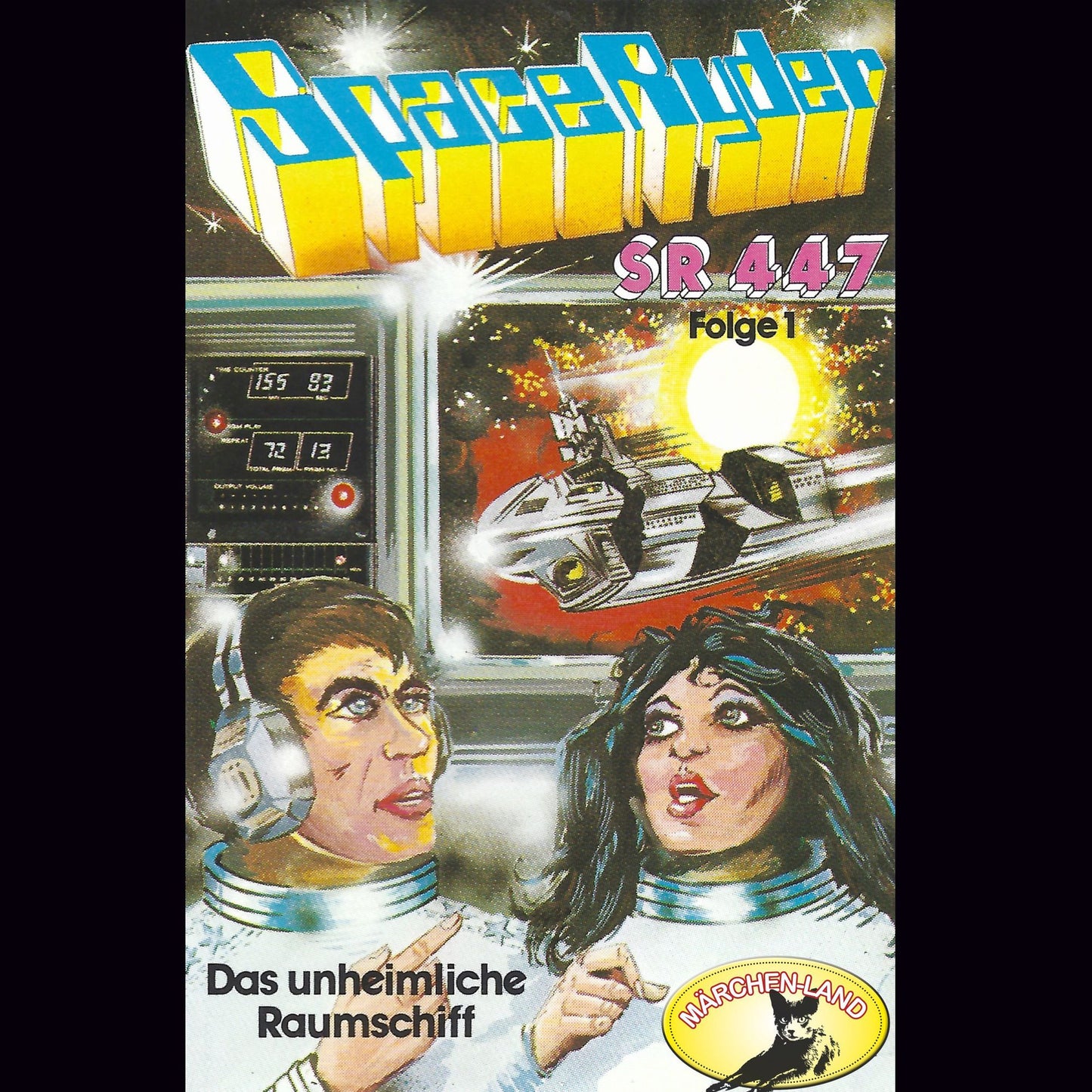 Space Ryder SR-447, Folge 1: Das unheimliche Raumschiff