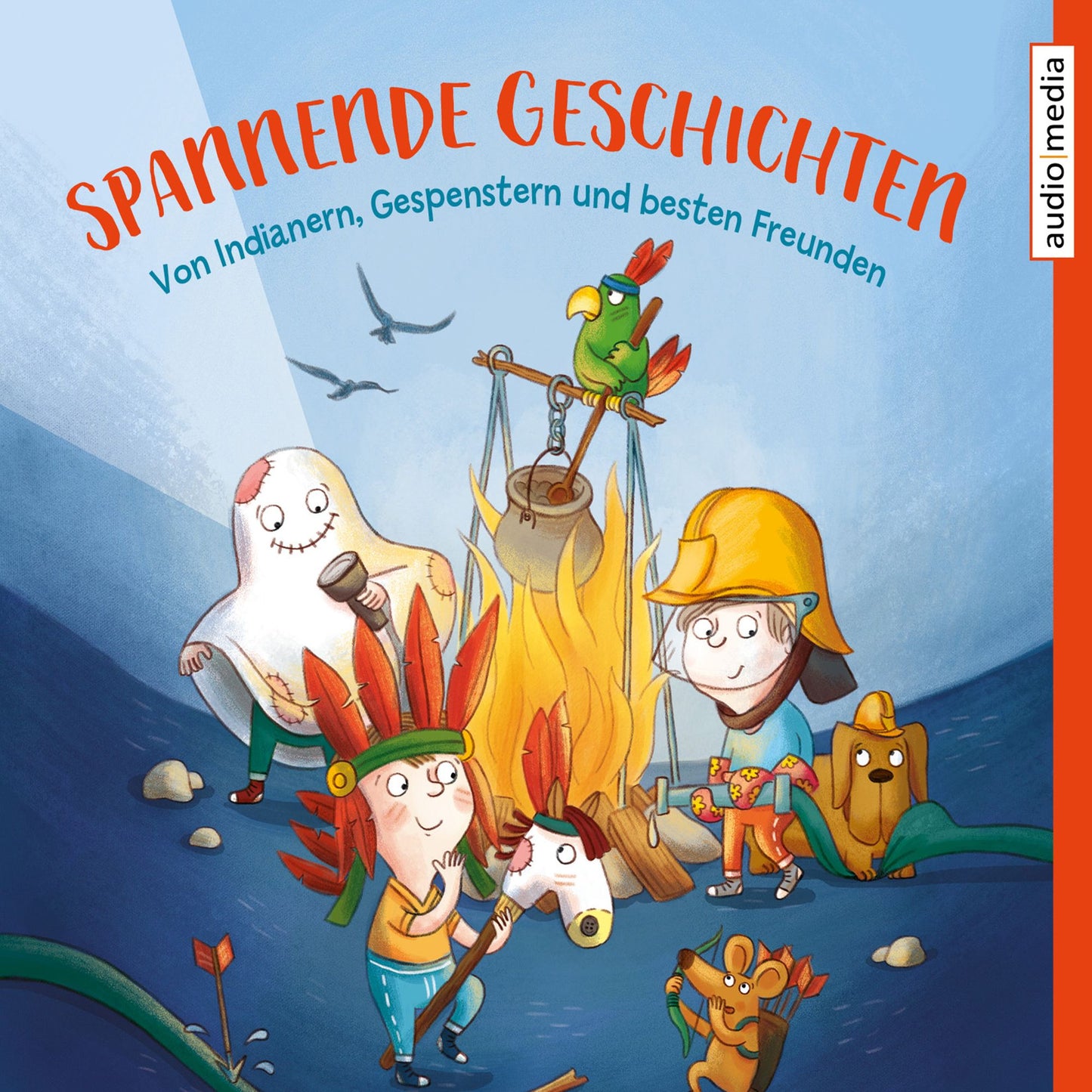 Spannende Geschichten - Von Indianern, Gespenstern und besten Freunden (Abridged)