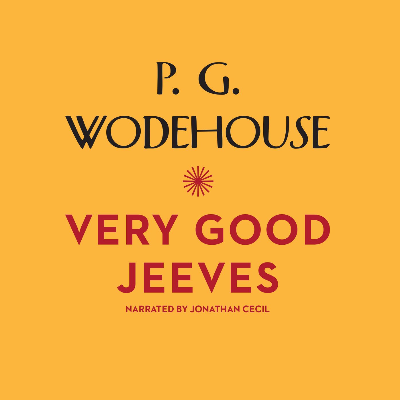 Very Good Jeeves