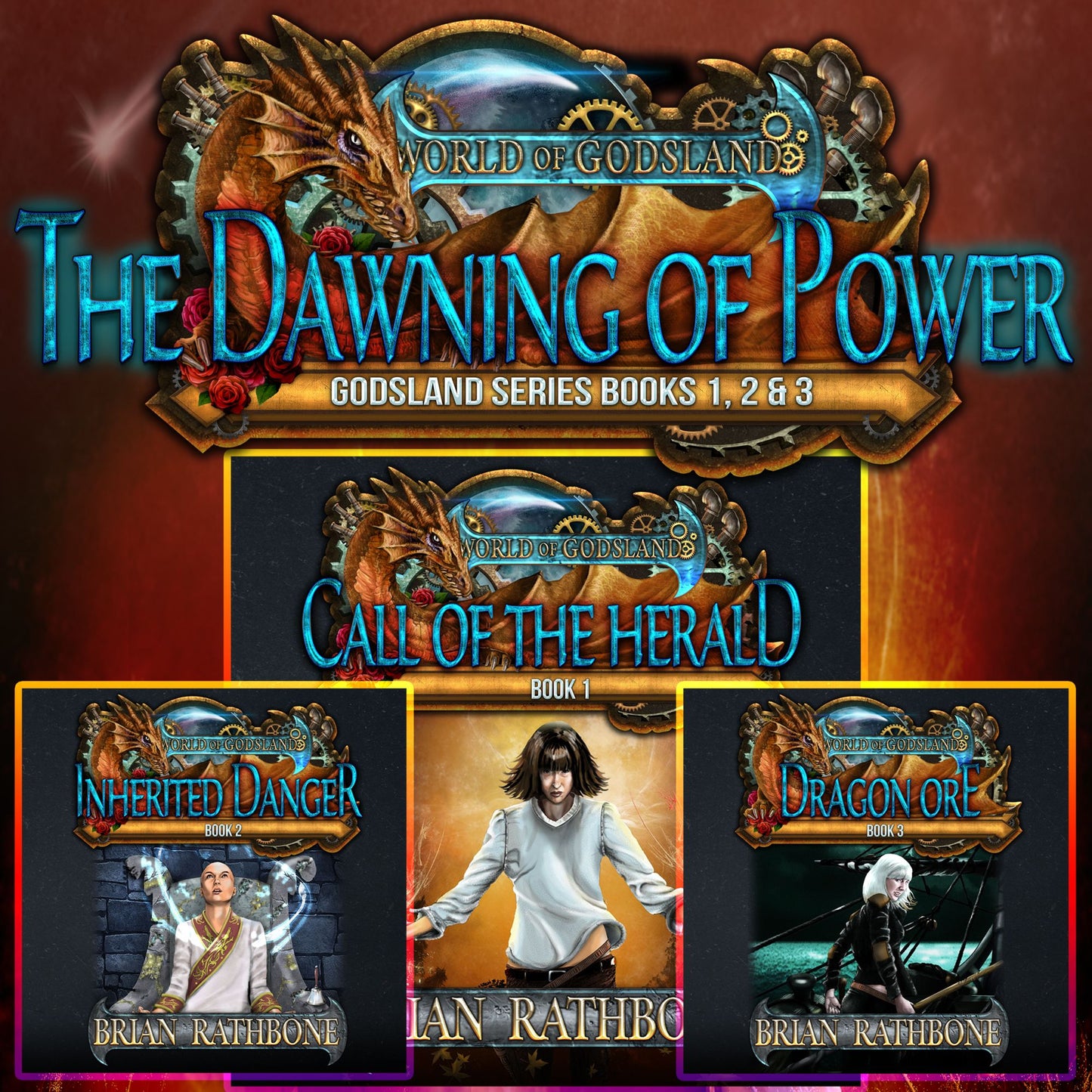The Dawning of Power: Epic fantasy trilogy box set filled with magic and adventure
