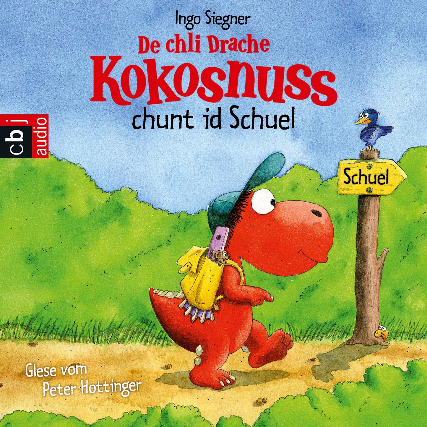 De chli Drache Kokosnuss chunt id Schuel: Ausgabe in Schweizerdeutsch (Abridged)