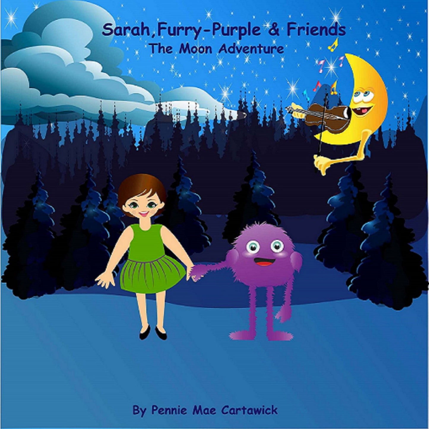 Sarah, Furry-Purple & Friends: The Moon Adventure