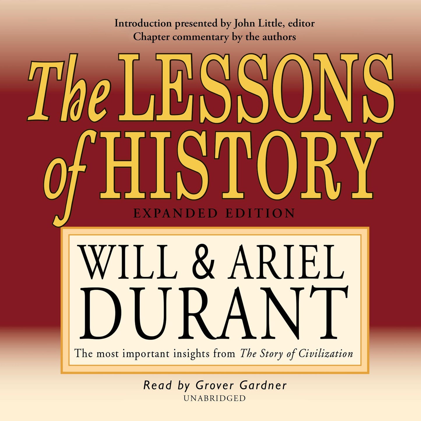 The Lessons of History: Expanded Edition