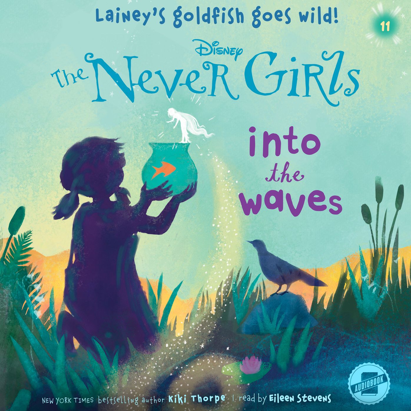 Into the Waves: Disney: The Never Girls, Book 11
