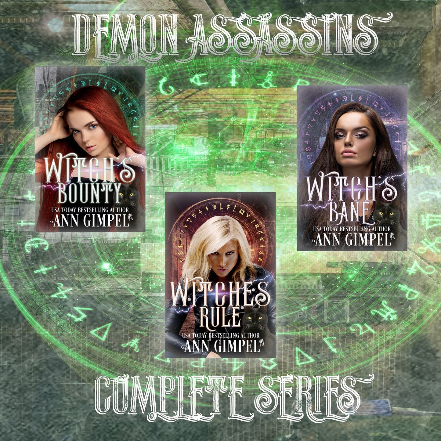 Demon Assassins (3-Book Series): Urban Fantasy Romance