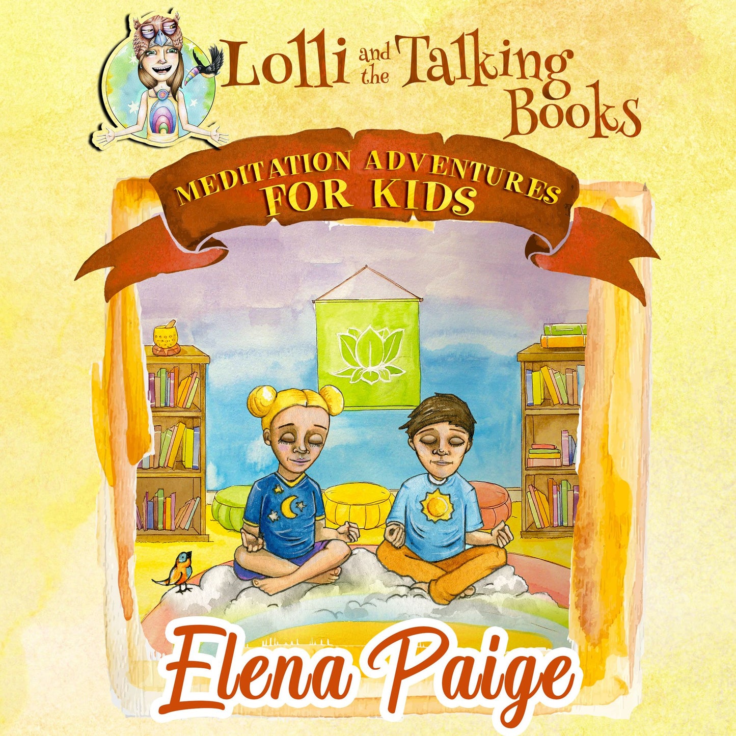 Lolli and the Talking Books: Meditation Adventures for Kids, Book 3