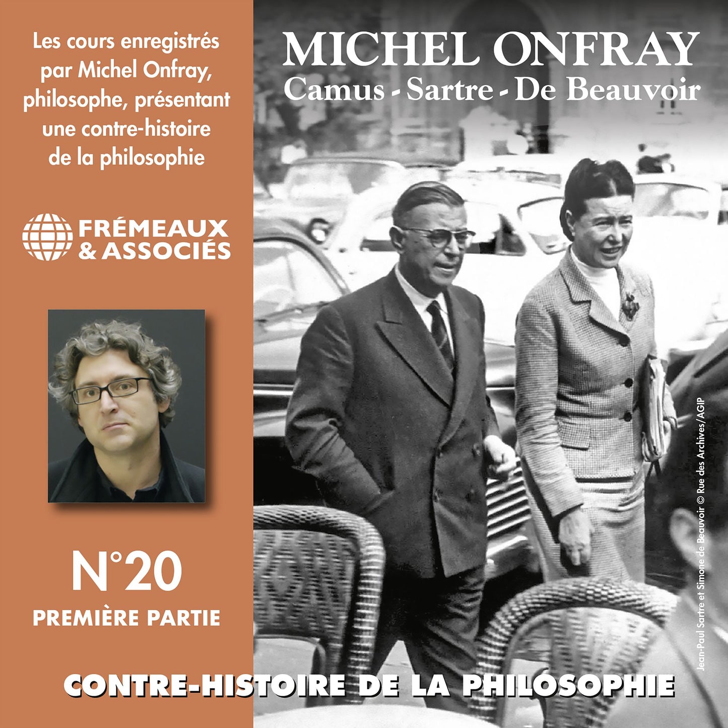 Contre-histoire de la philosophie, vol. 20.1: Camus, Sartre, De Beauvoir: Volumes 1 à 6