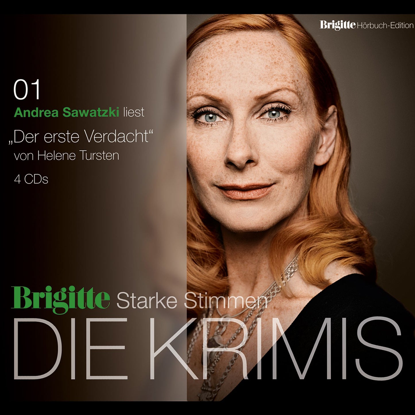 Der erste Verdacht: BRIGITTE Hörbuch-Edition - Starke Stimmen - Die Krimis (Abridged)