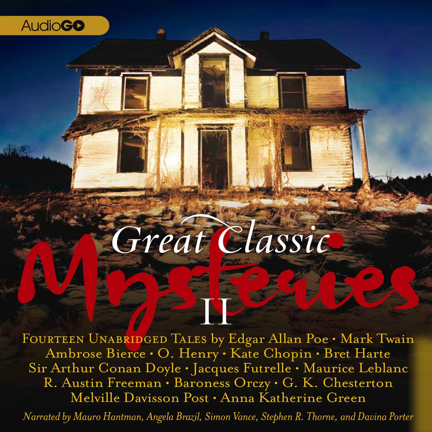 Great Classic Mysteries II: Fourteen Unabridged Tales