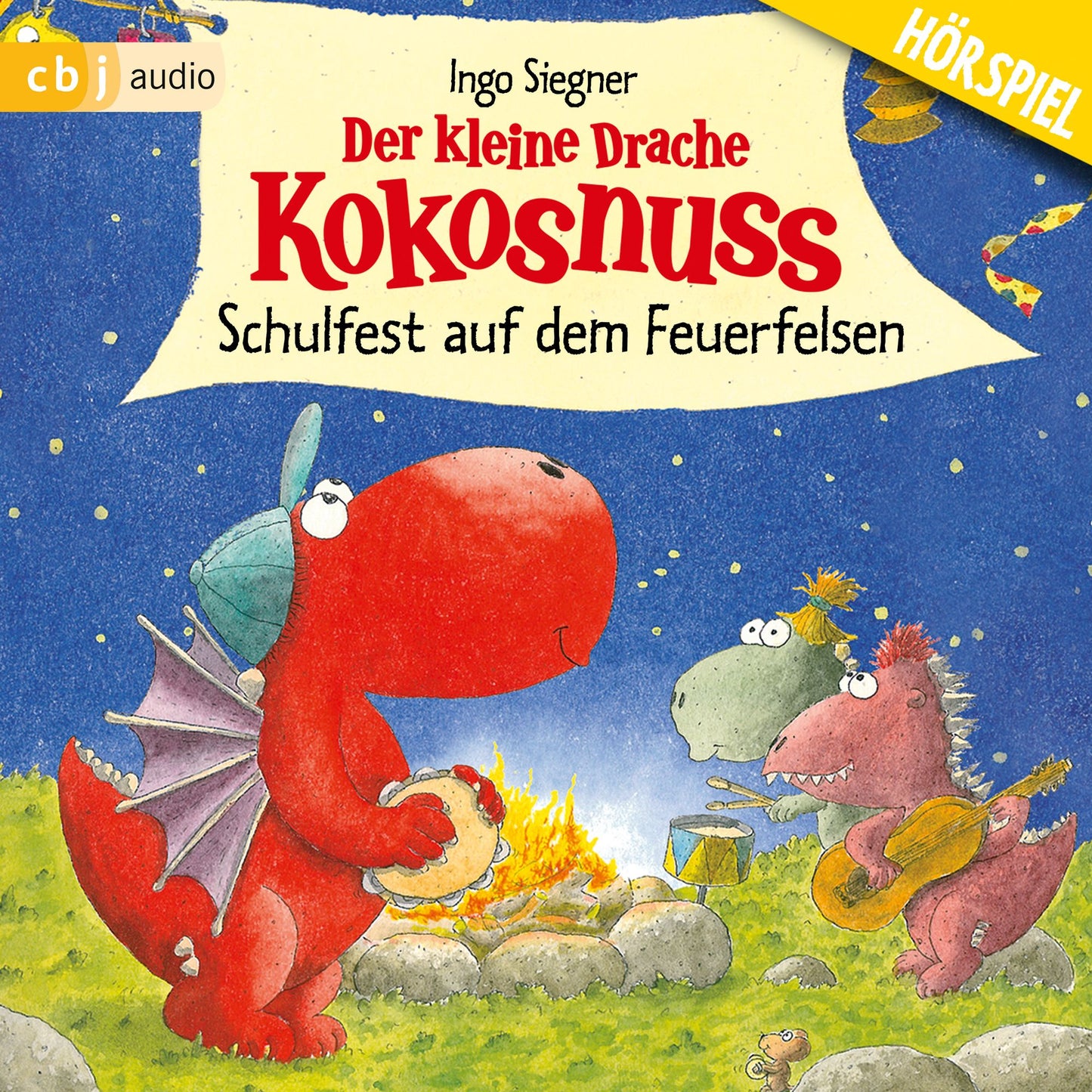 Der kleine Drache Kokosnuss - Schulfest auf dem Feuerfelsen (Abridged)