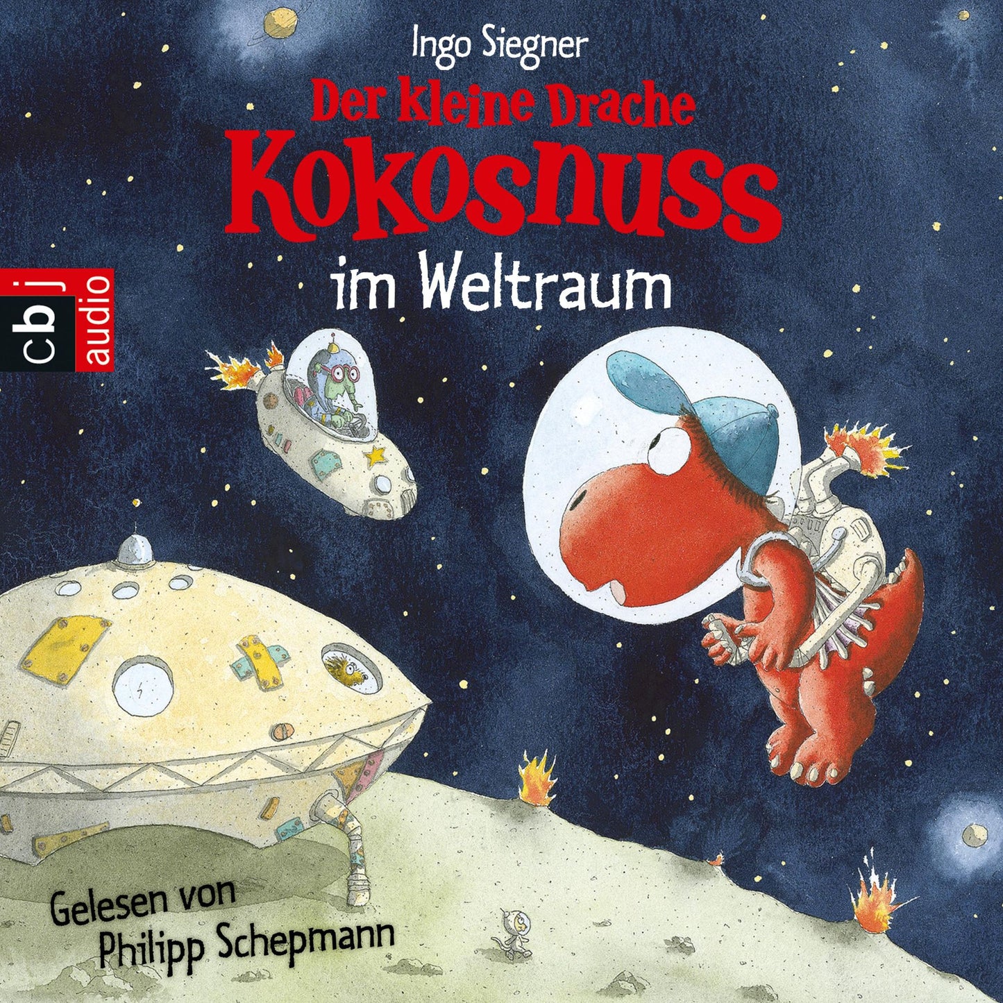 Der kleine Drache Kokosnuss im Weltraum - (Abridged)