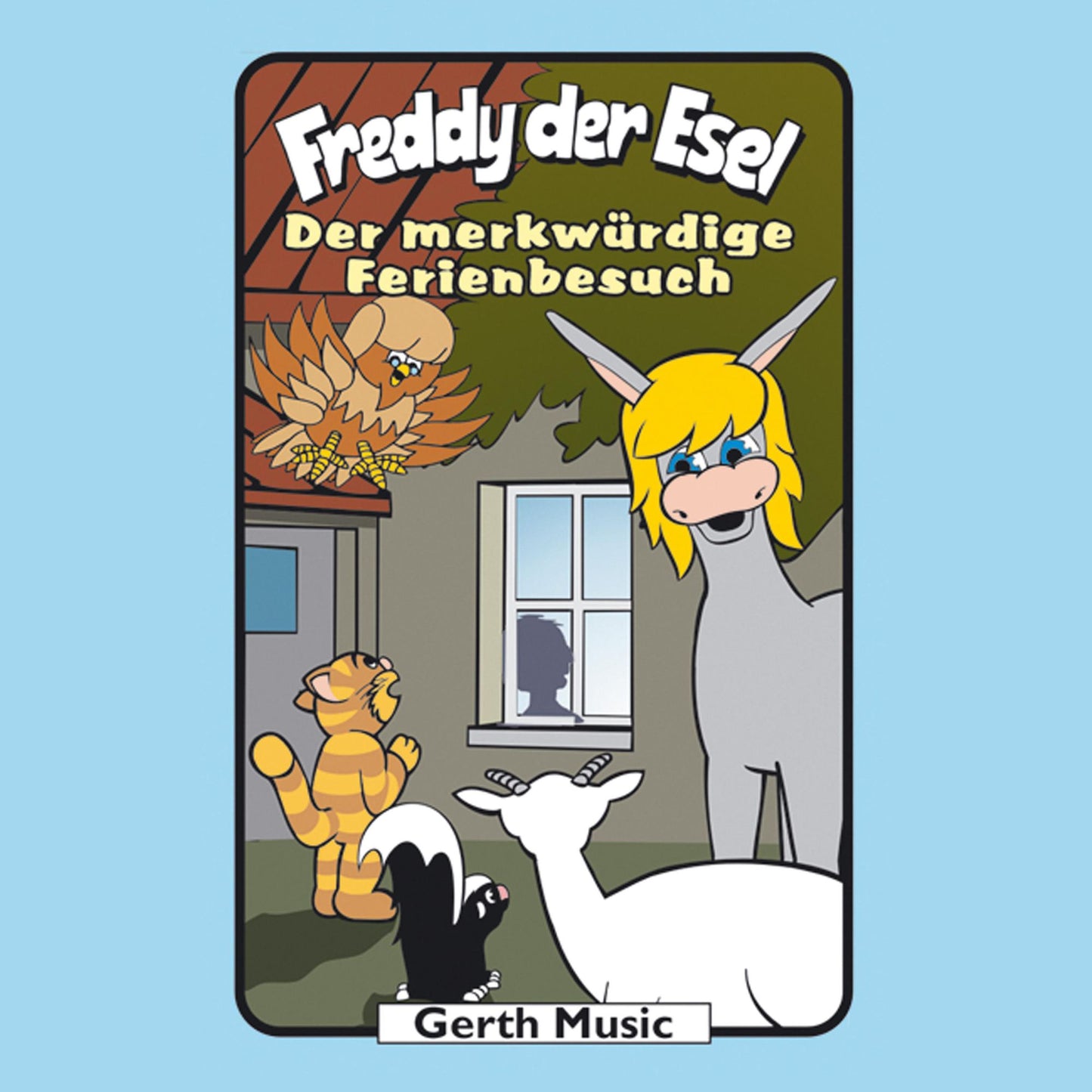 Der merkwürdige Ferienbesuch (Freddy der Esel 46) : Ein musikalisches Hörspiel (Abridged)