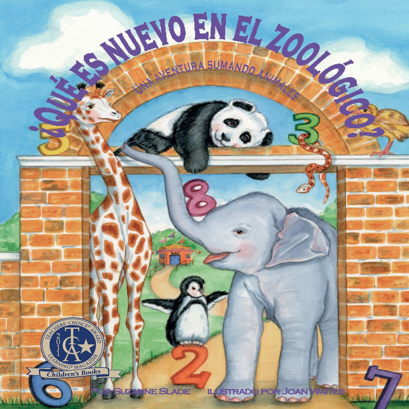 ¿Qué es nuevo en el zoológico?: Una aventura de suma con los animales