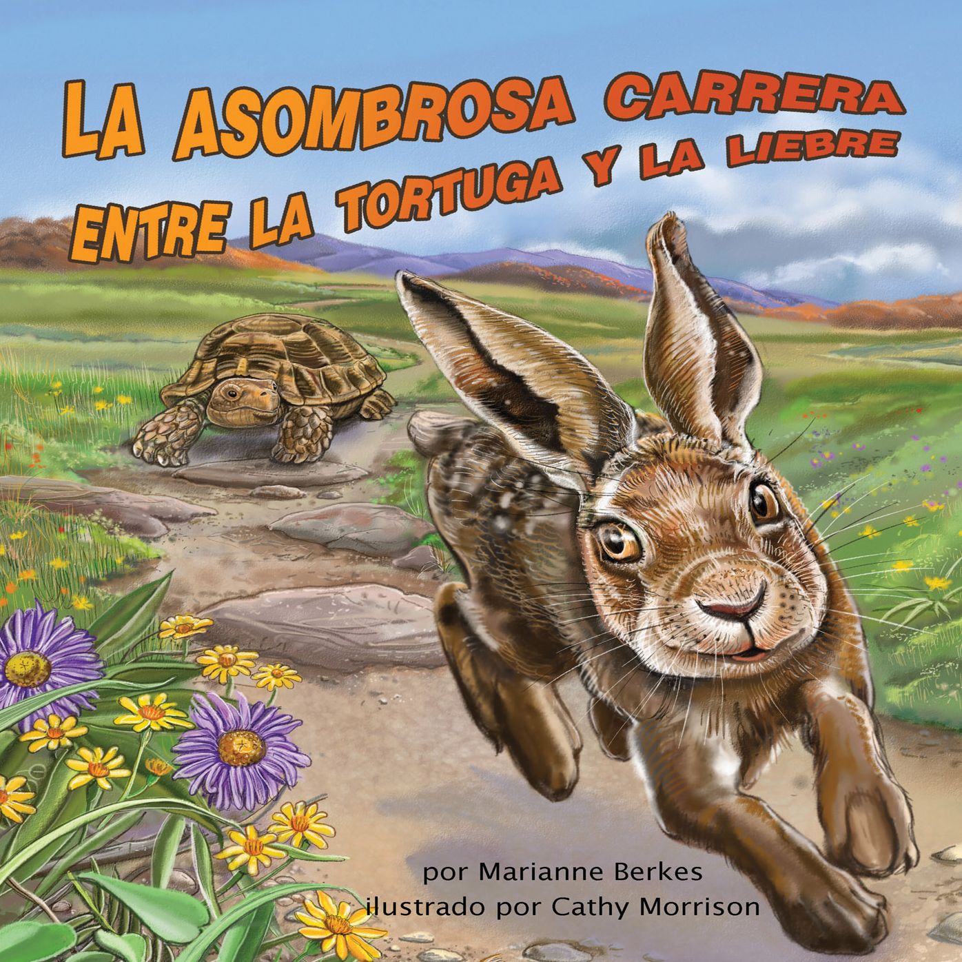 La asombrosa carrera entre la tortuga y la liebre
