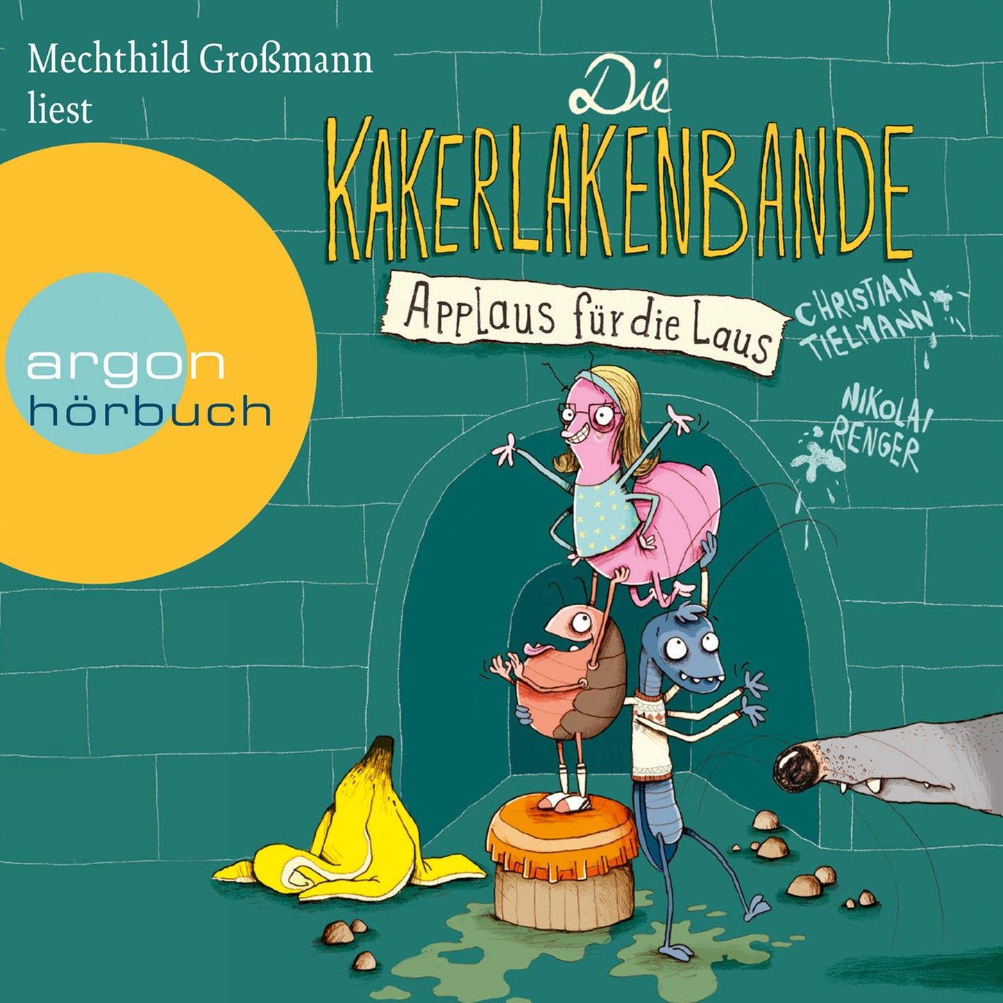 Applaus für die Laus - Die Kakerlakenbande, Band 1 (Ungekürzte Lesung)
