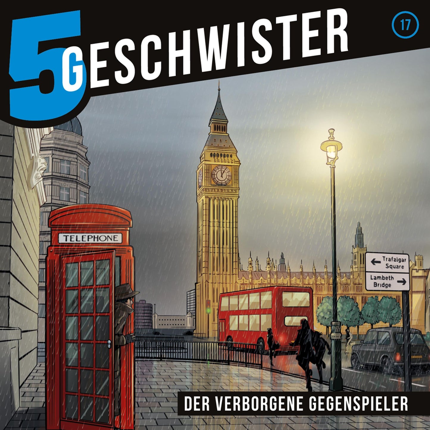 Der verborgene Gegenspieler (5 Geschwister 17): Kinder-Hörspiel (Abridged)