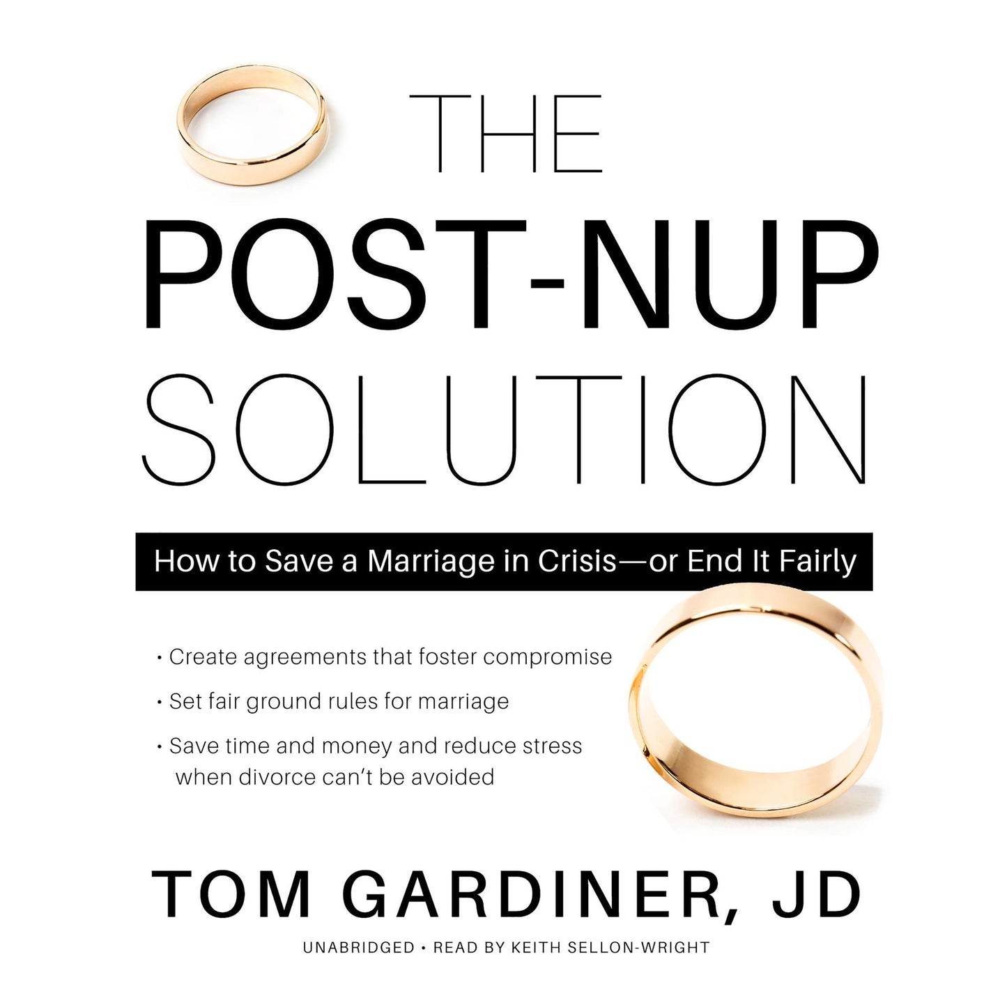 The Post-Nup Solution: How to Save a Marriage in Crisis-or End It Fairly