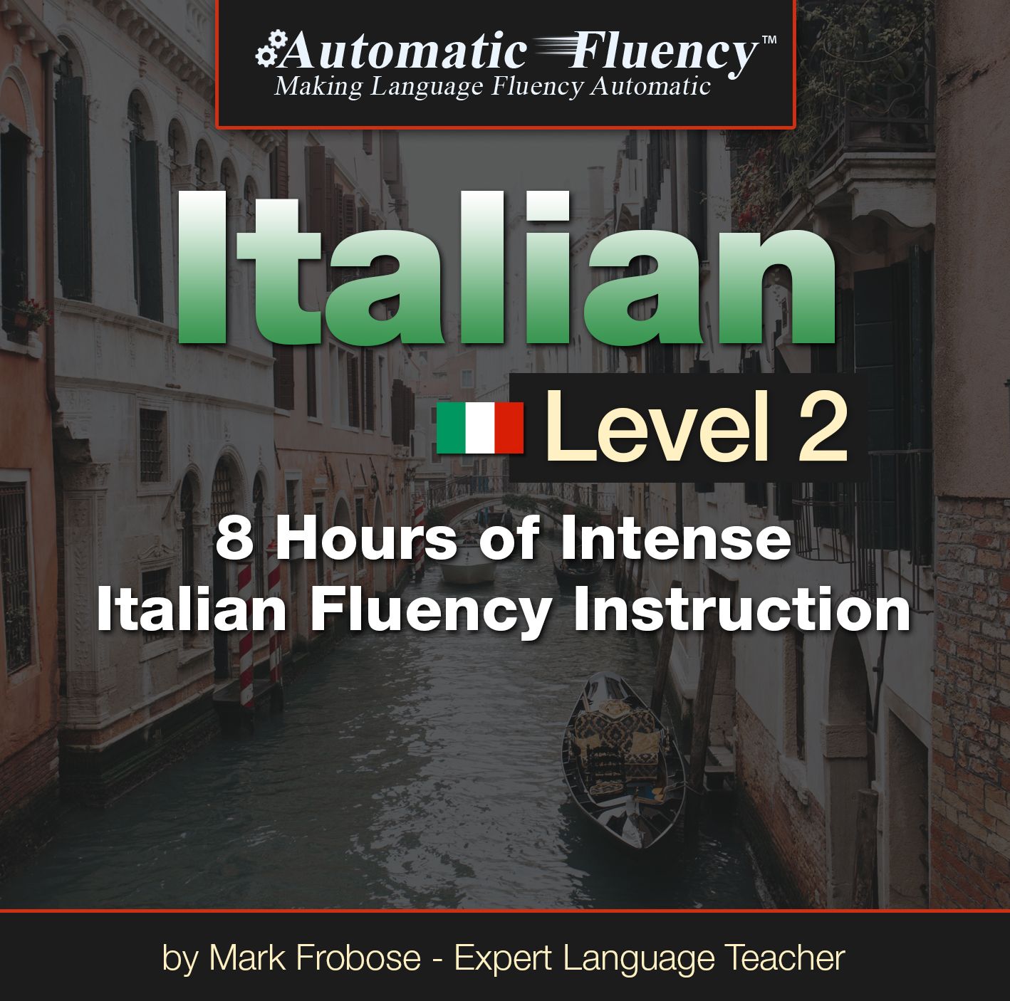 Automatic Fluency® Italian - Level 2: 8 Hours of Intense Italian Fluency Instruction