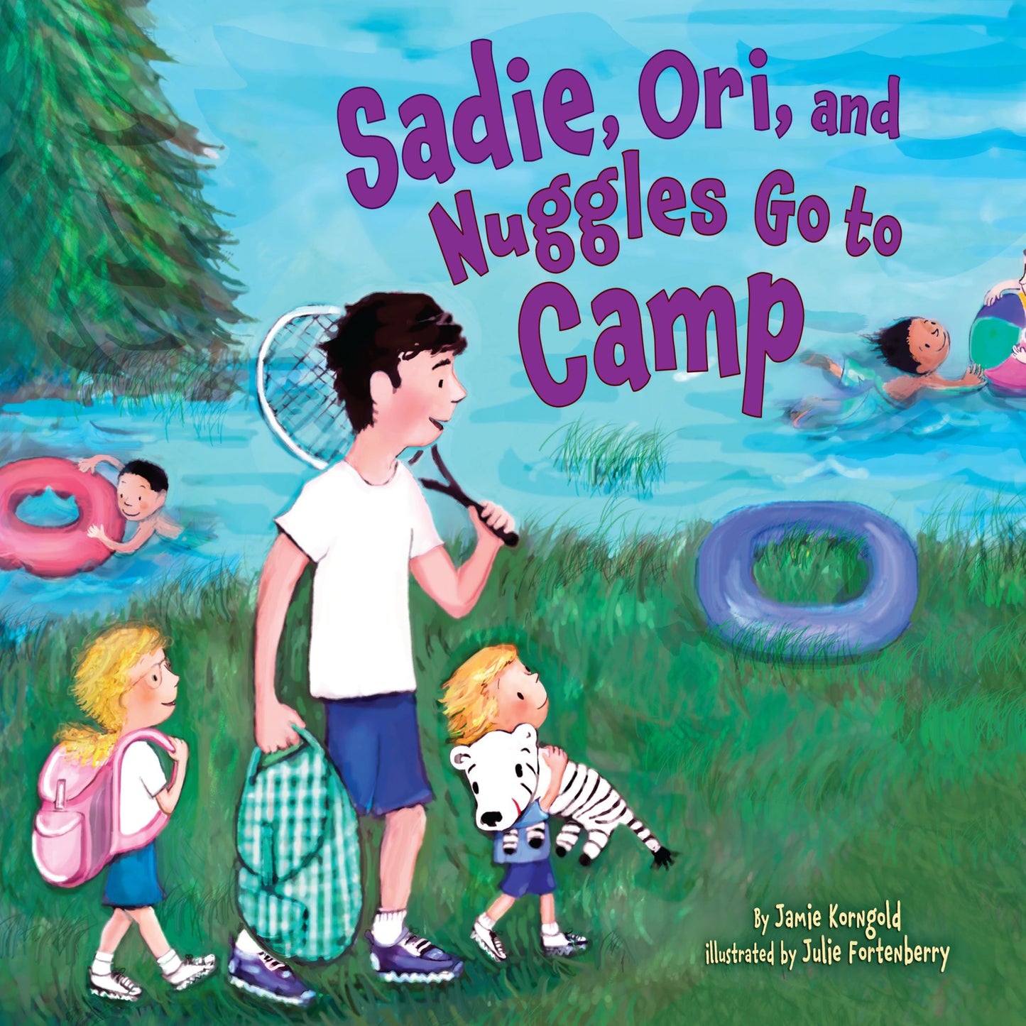 Sadie, Ori, and Nuggles Go to Camp