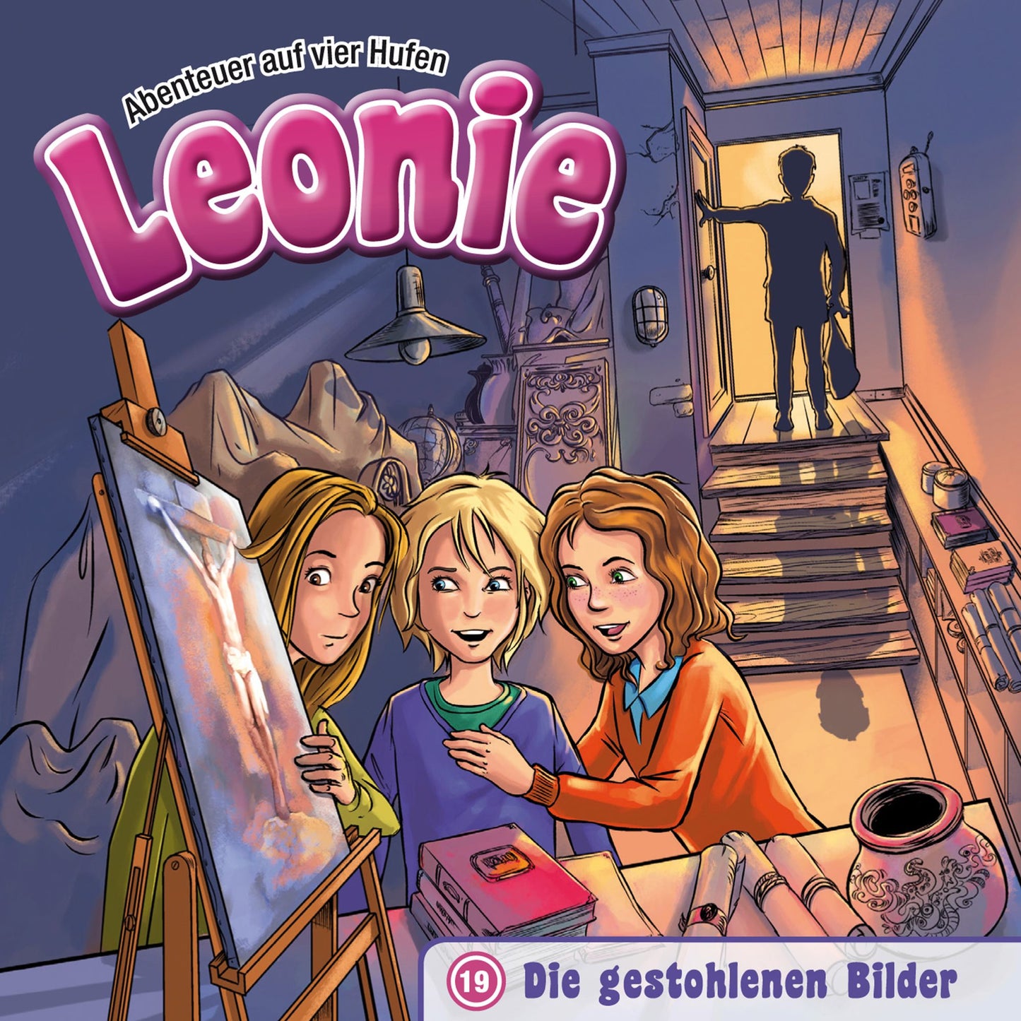 Die gestohlenen Bilder (Leonie - Abenteuer auf vier Hufen 19): Kinder-Hörspiel (Abridged)