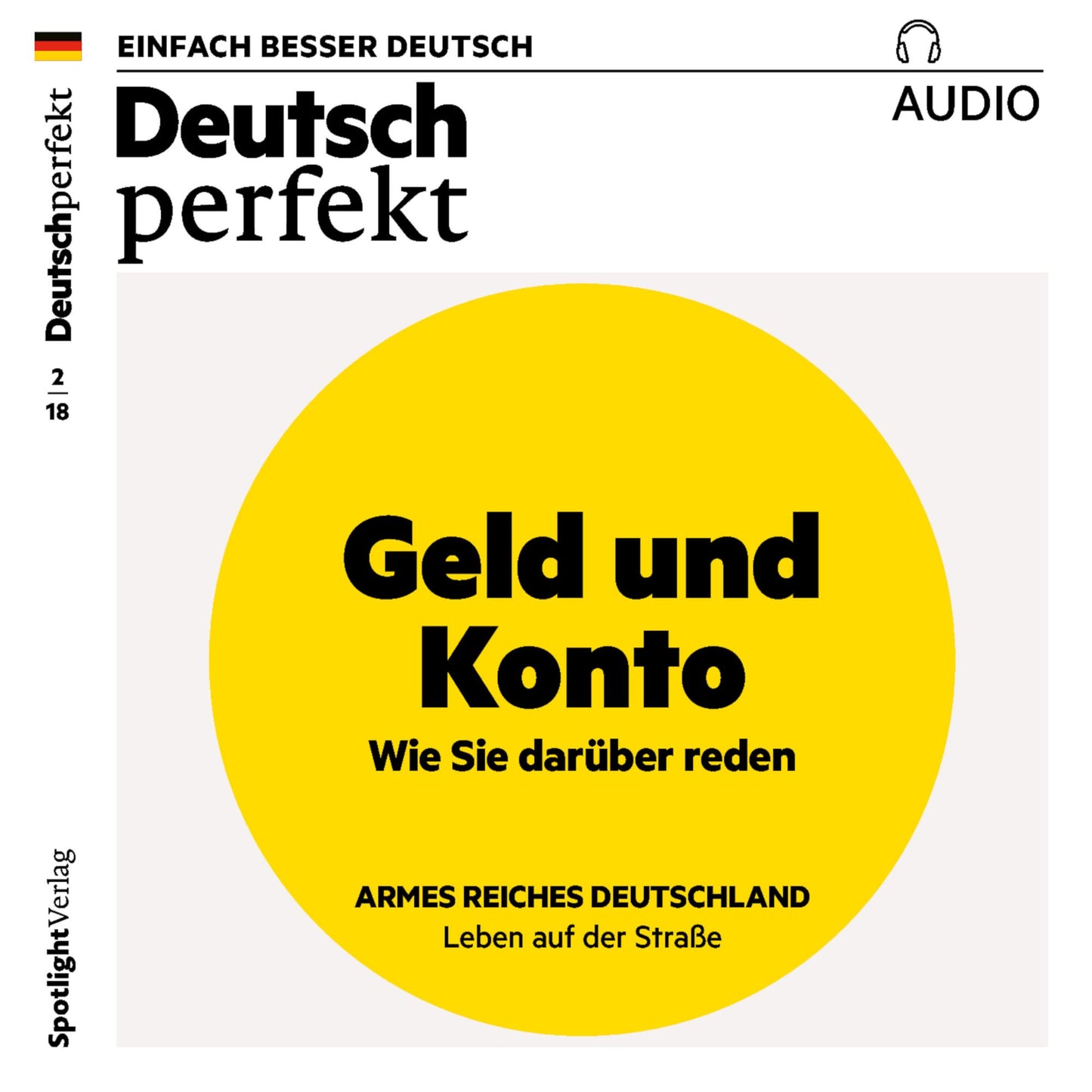 Deutsch lernen Audio - Geld und Konto: Deutsch perfekt Audio 02/18 (Abridged)