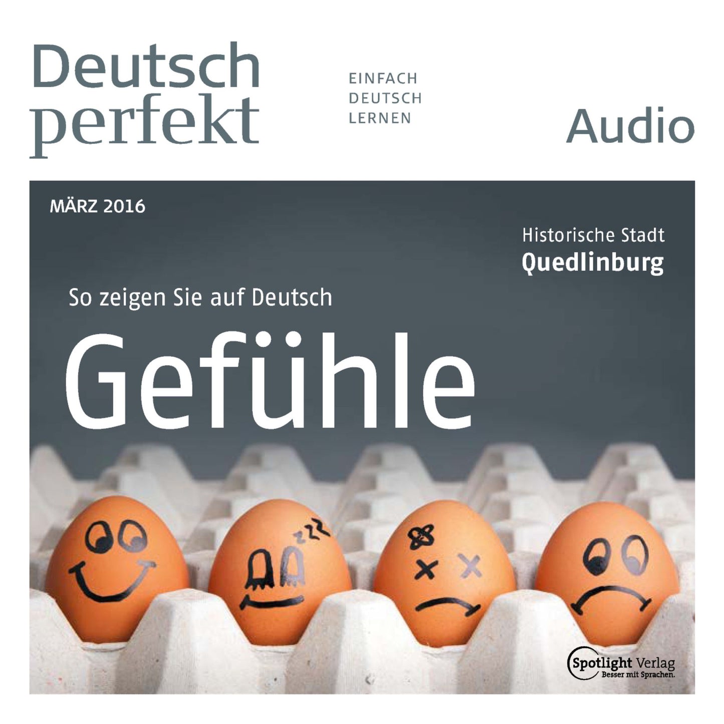 Deutsch lernen Audio - Gefühle: Deutsch perfekt Audio 03/16 (Abridged)
