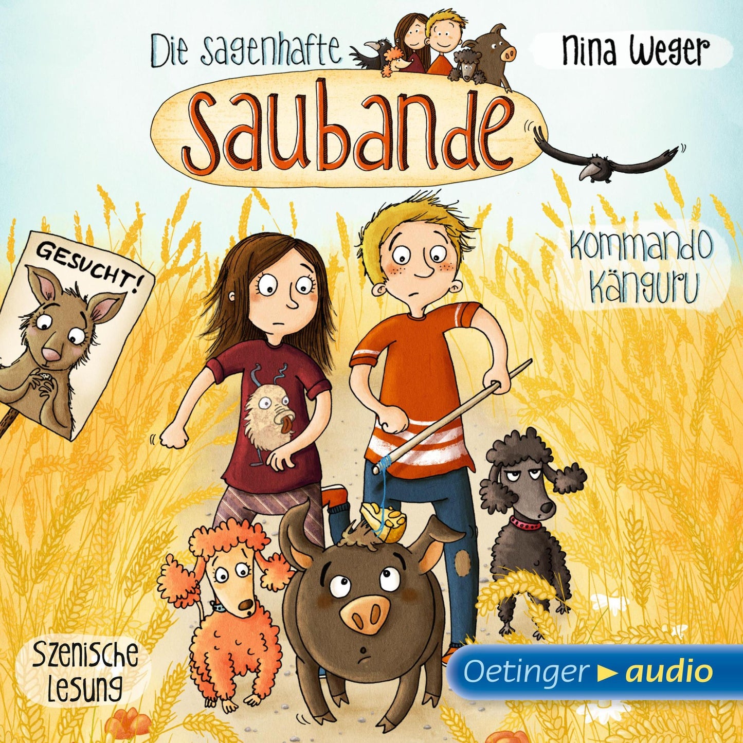 Die sagenhafte Saubande - Kommando Känguru: Szenische Lesung (Abridged)