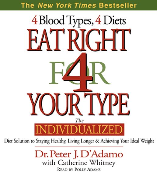 Eat Right for Your Type (Abridged)