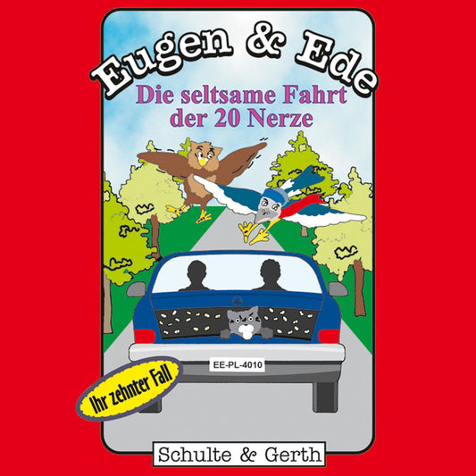 Die seltsame Fahrt der 20 Nerze (Eugen & Ede - Ihr zehnter Fall): Ein musikalisches Kinder-Hörspiel (Abridged)