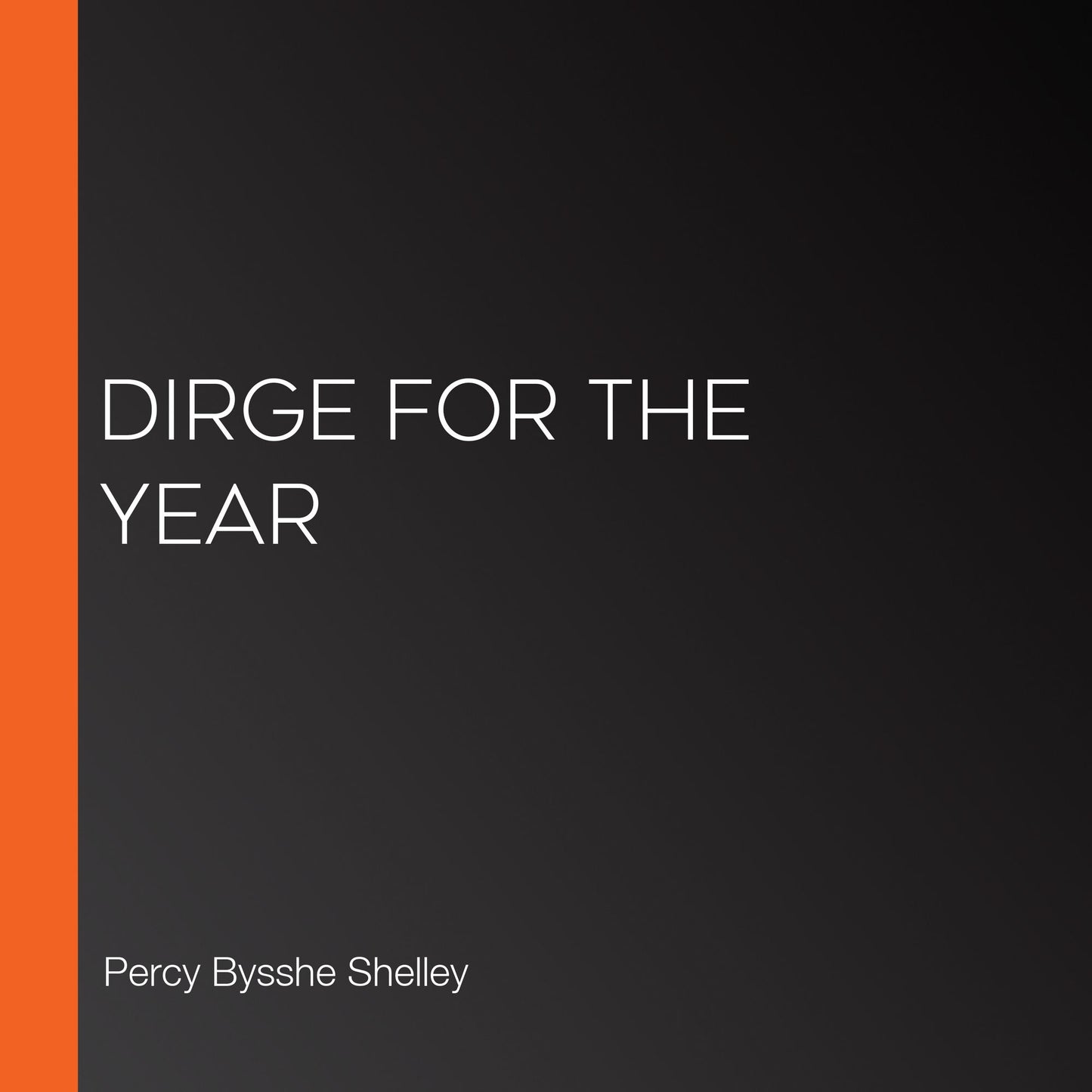 Dirge for the Year