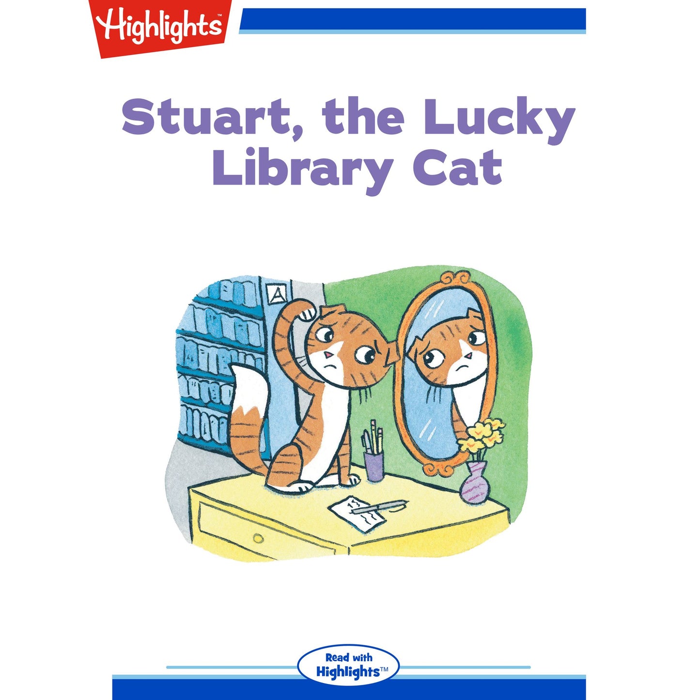 Stuart The Lucky Library Cat