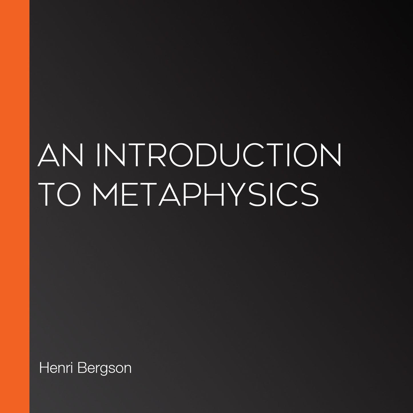 A Introduction to Metaphysics