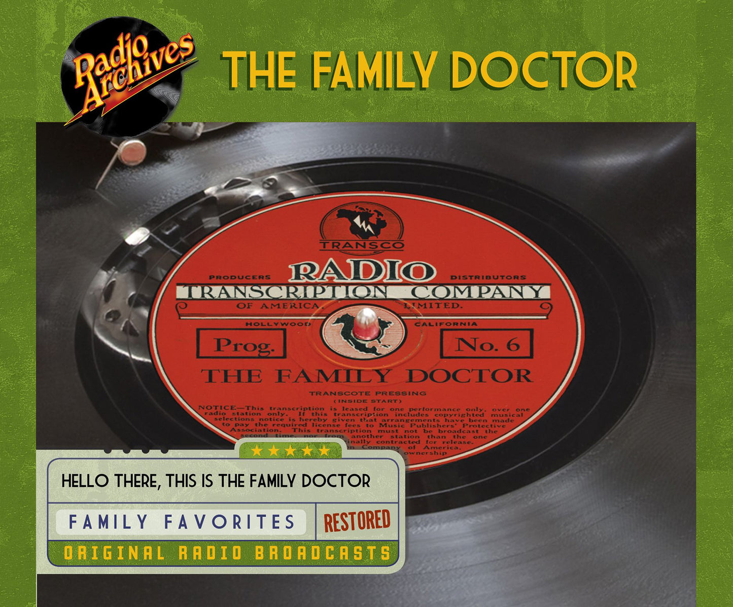 The Family Doctor: Hello There, This is the Family Doctor