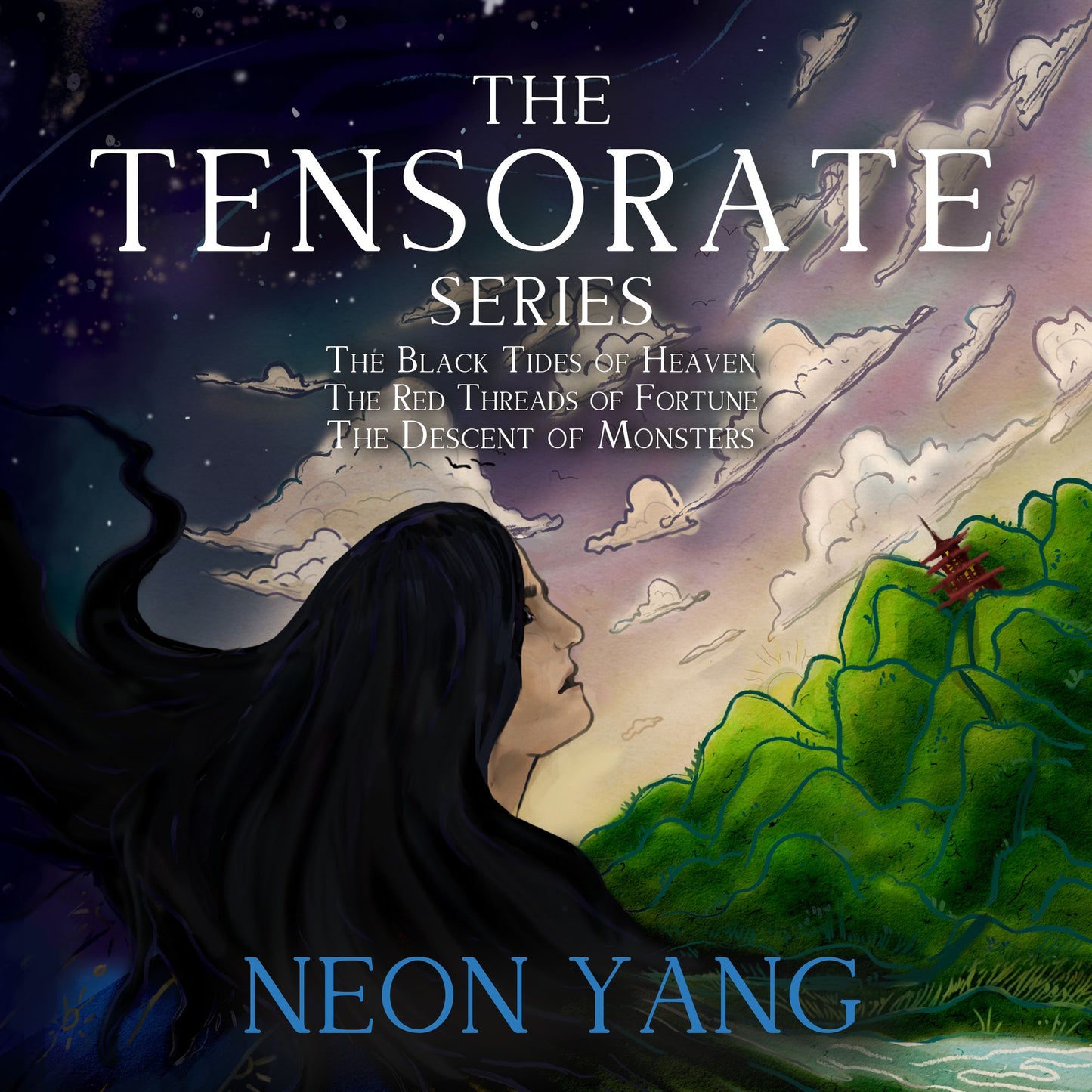 The Tensorate Series: The Black Tides of Heaven The Red Threads of Fortune The Descent of Monsters